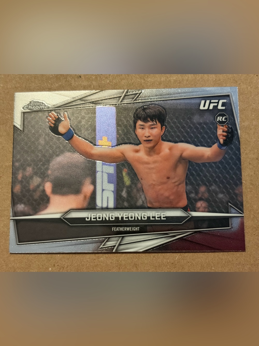 Jeung Yeung Lee 2026 Topps Chrome Rookie RC MMA UFC Card